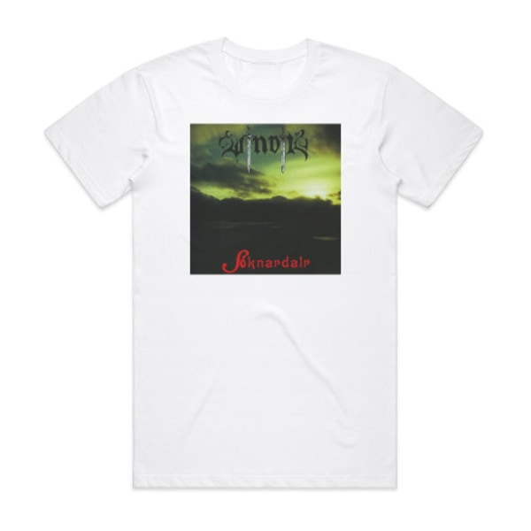 Windir Sknardalr Album Cover T-shirt Hvid XXL