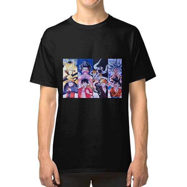 ANIME TEGNING STOR 4 T-skjorte XXXL