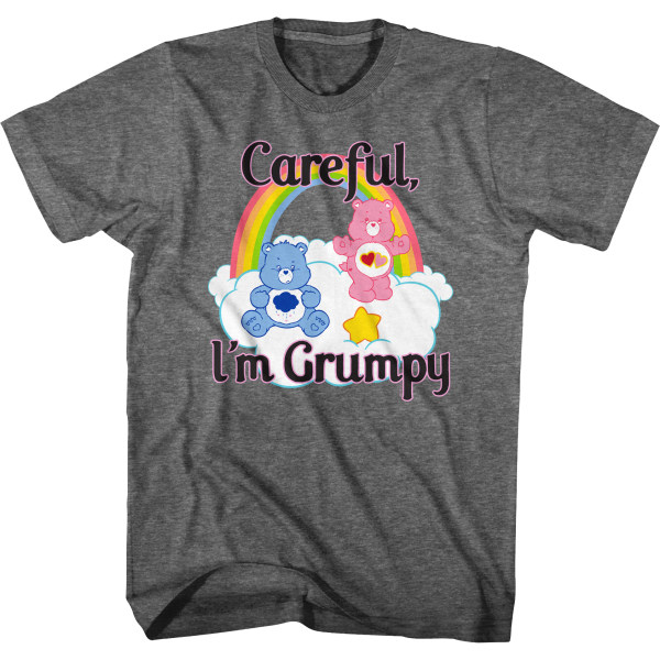 Careful I'm Grumpy Care Bears T-Shirt XL