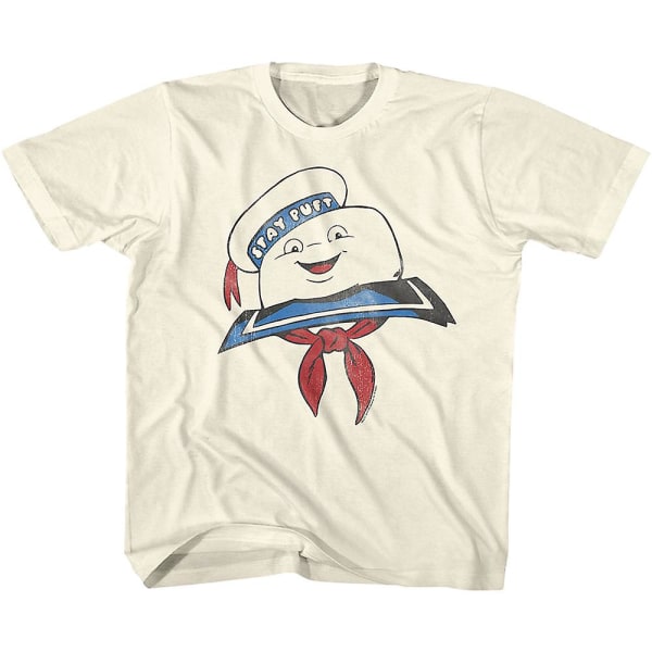 Youth Stay Puft Marshmallow Man Ekte Ghostbusters Skjorte XL