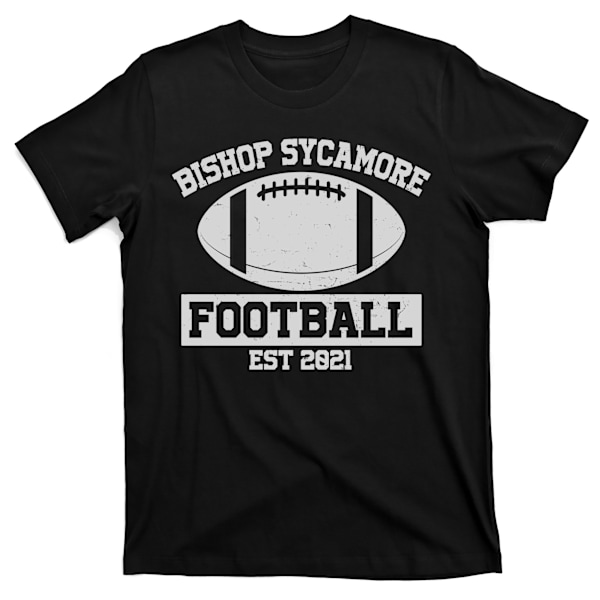 Bishop Sycamore Football EST 2021 Logotyp T-shirt M