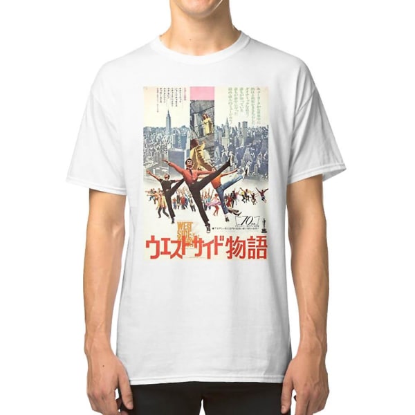West Side Story japansk affisch T-shirt XXL