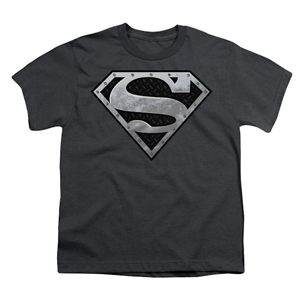 Superman Super Metallic Shield Barne-T-skjorte M