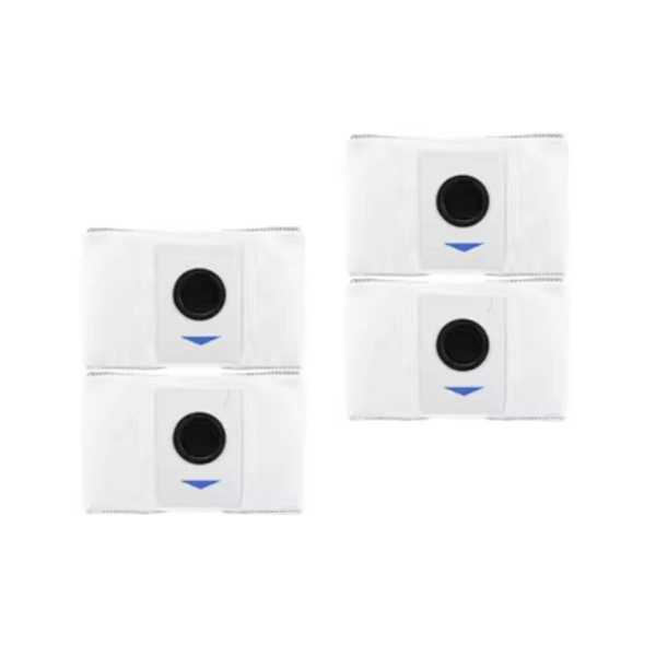 4 st Dammsugarpåsar för Deebot T20/t20max/t20pro/x1 Omni/t10 Omni/turbo Robotdammsugare