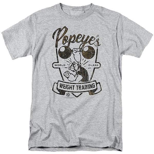 Vægttræning Popeye T-shirt M