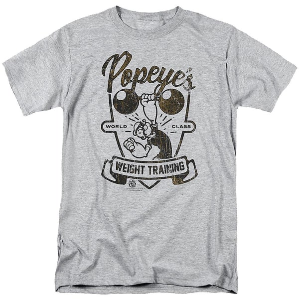 Vægttræning Popeye T-shirt XL