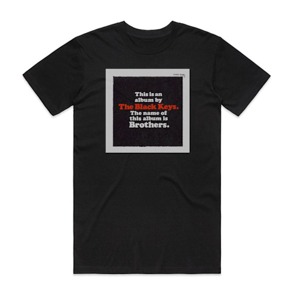 The Black Keys Brothers Album Cover T-shirt Svart XXL