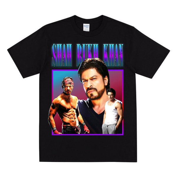 SHAH RUKH KHAN Hyldest T-shirt Black L