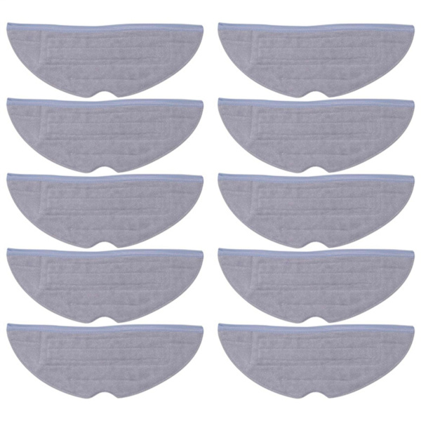 10 stk. Mop Klud Pude Udskiftning til S7 T7s T7 Plus Støvsuger Dele Mikrofiber Blød Pude