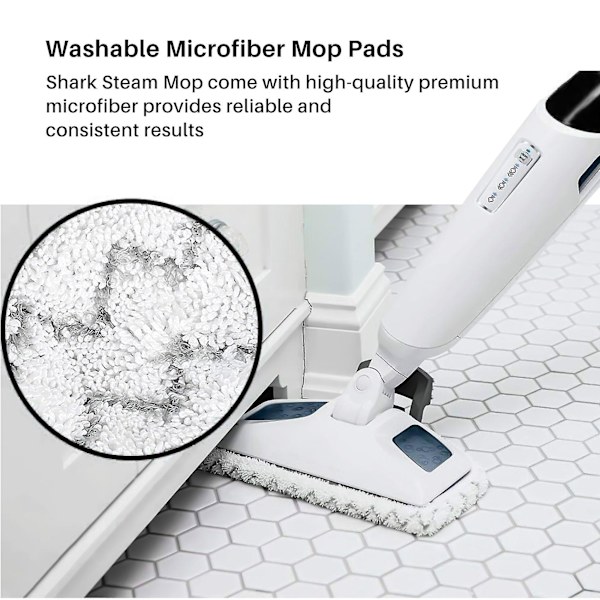 2-pack Ersättningsdynor för Shark Steam Mop S1000 S1000a S1000c S1000wm S1001c Dammsugare