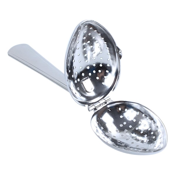 4X Rustfritt Stål Brygge Te Sil Spoon Løse Blad Sil Urter Krydder NY!