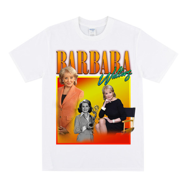 BARBARA WALTERS Hyldest T-shirt White XXL