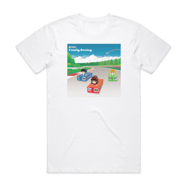 YMCK Family Racing Album Cover T-Shirt Vit XL