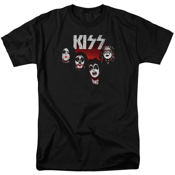 KISS 1974 T-skjorte for voksne L