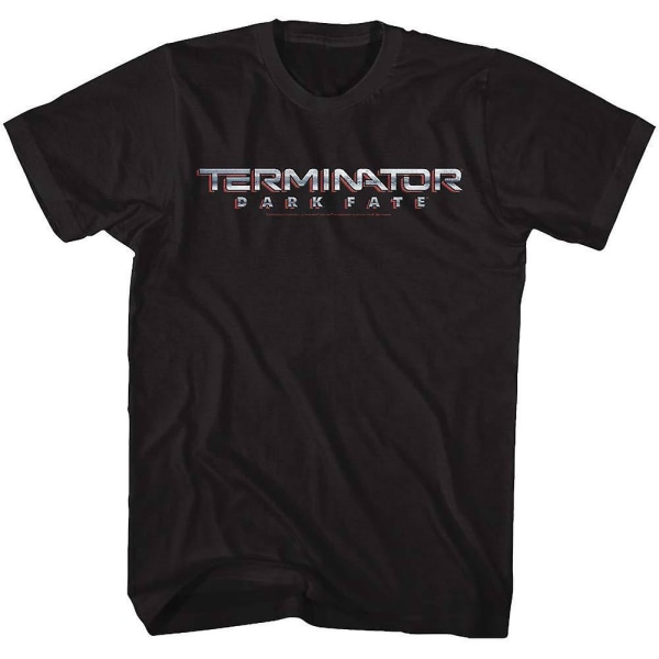 Terminator Dark Fate Chrome Logo T-shirt L