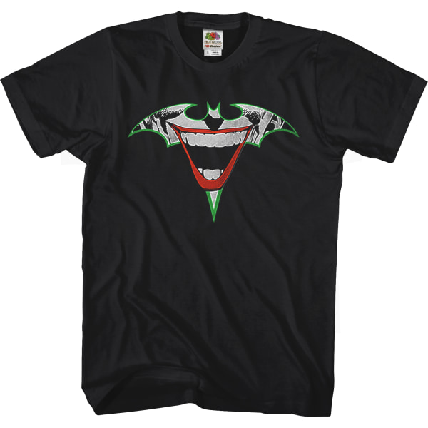 Joker Bat Symbol DC Comics T-skjorte Ny L