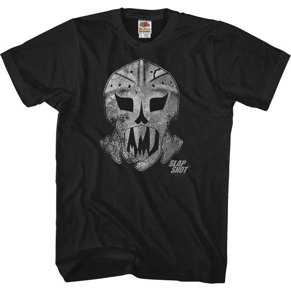 Goalie Mask Slap Shot T-Shirt XXL