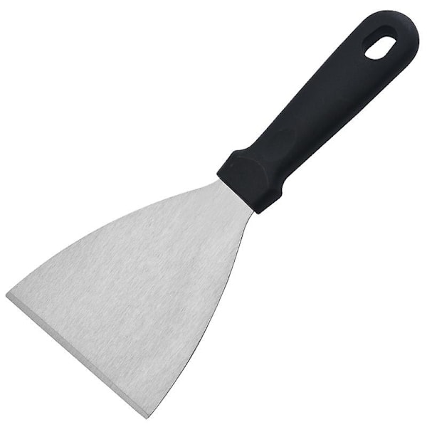 2 stk. Rustfrit Stål Spatel Grill Spatel Skraber Pandekage Vendespatel Spatel Turner Til Teppanyaki Udendørs Grill BBQ Madlavningsredskaber 1