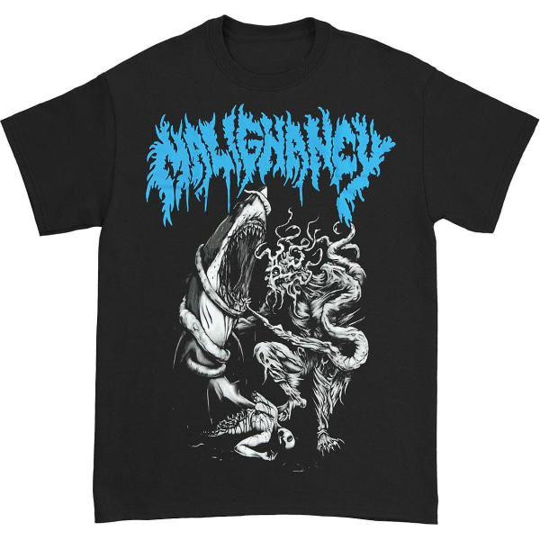Malignancy Hai T-paita XXXL