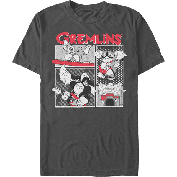 Music Mayhem Gremlins T-skjorte XL