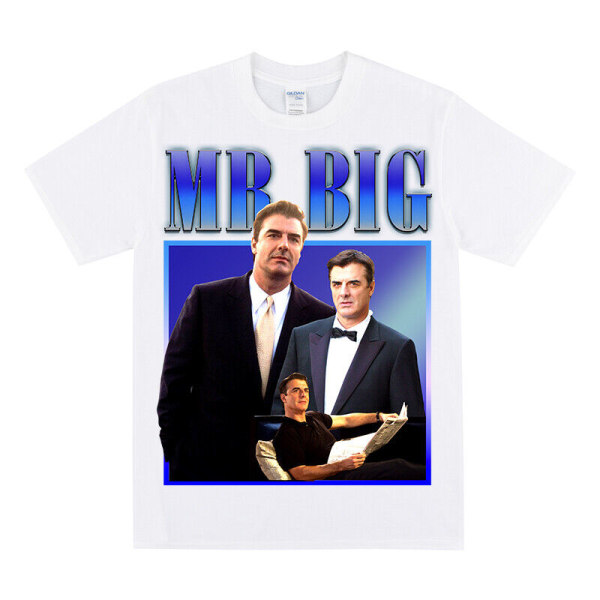 MR BIG T-shirt för SATC-fans White S