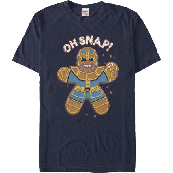 Gingerbread Thanos Oh Snap Marvel Comics T-shirt Ny M