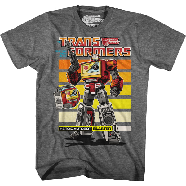Retro Blaster Transformers T-shirt XXL