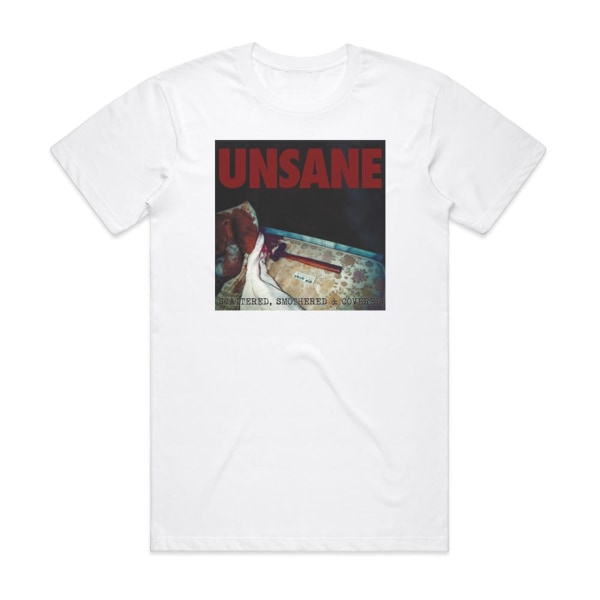 Unsane Scattered Smothered Covered Album Cover T-paita Valkoinen L