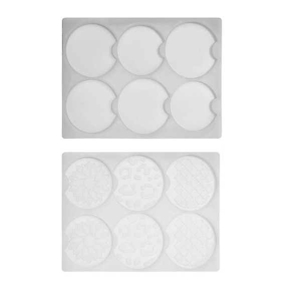 Bilcoaster Harpiksform, Silikonform for Bilcoaster Epoksyharpiks, Silikonharpiksform for Harpiks