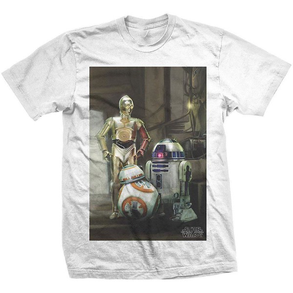 Star Wars Tre Droids T-skjorte M