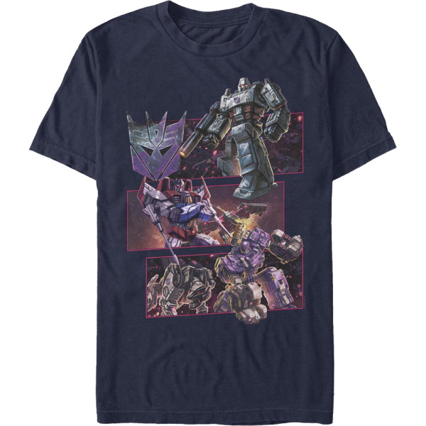 Logo og Decepticons Transformers T-shirt XL