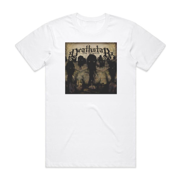 xDEATHSTARx The Triumph Album Cover T-Shirt Vit L