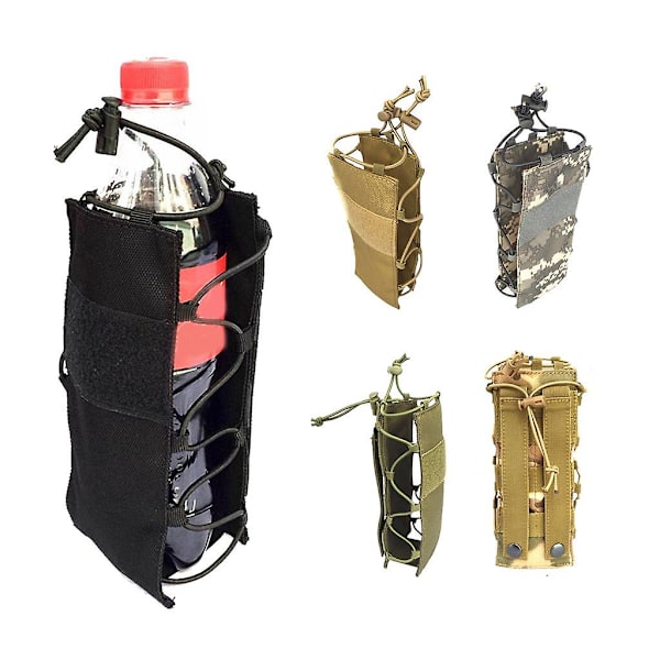 Taktisk Flaskeholder Drikkflaskepose Nylon Moore Vandflaskeholder Holdbar Cykling Løbetur