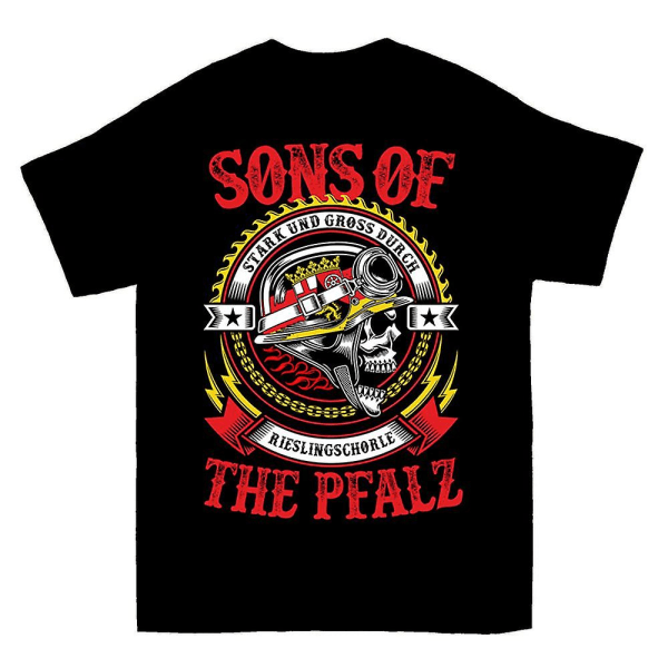 Sons Of Stark Und Gross Durch Rieslingschorle The Pfalz 80'er T-shirt XXXL