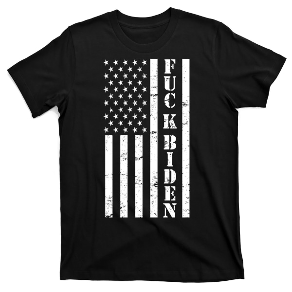 Fuck Biden American Flag T-Shirt M