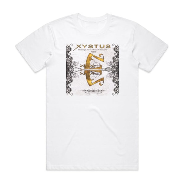 Xystus Equilibrio Album Cover T-shirt Vit XXXL