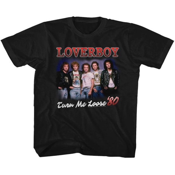 Loverboy Turn Me Loose Ungdomströja XXL