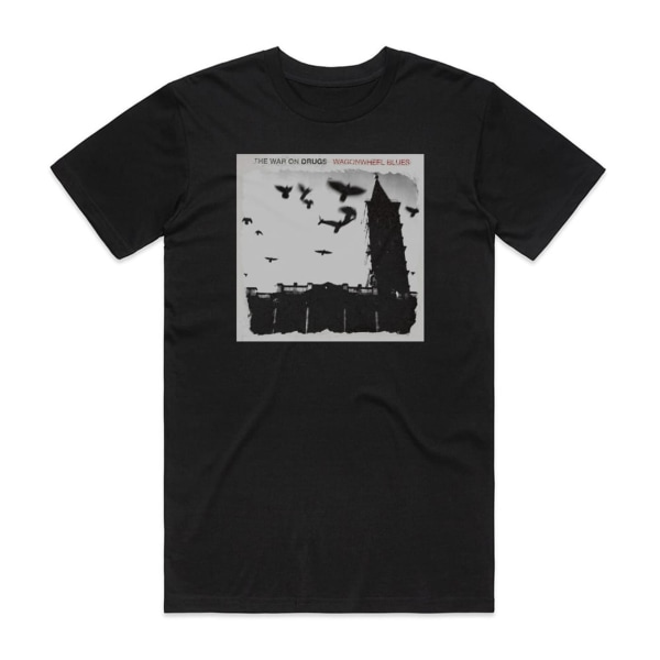 The War on Drugs Wagonwheel Blues Album Cover T-Shirt Svart XL