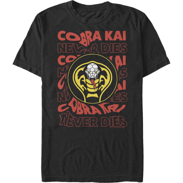 Cobra Kai Dør Aldrig T-shirt S