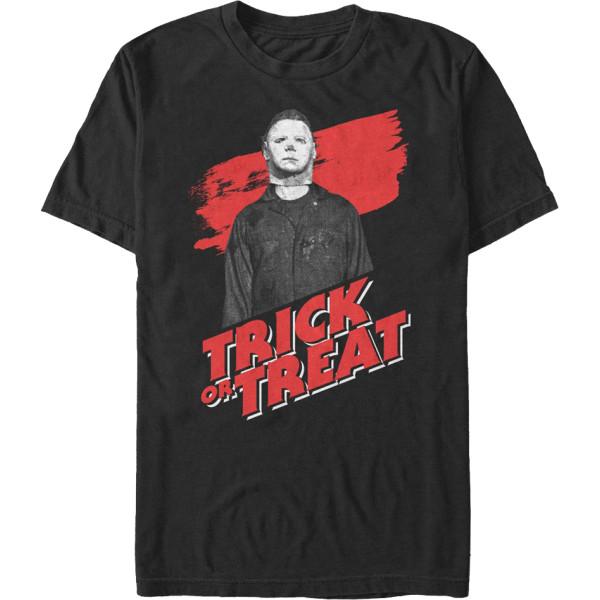 Michael Myers Trick or Treat Halloween T-shirt XXL