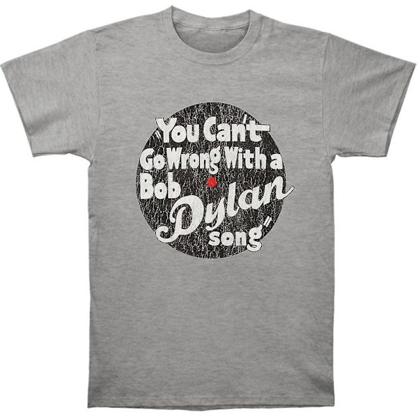 Bob Dylan You Can't Go Wrong T-shirt L