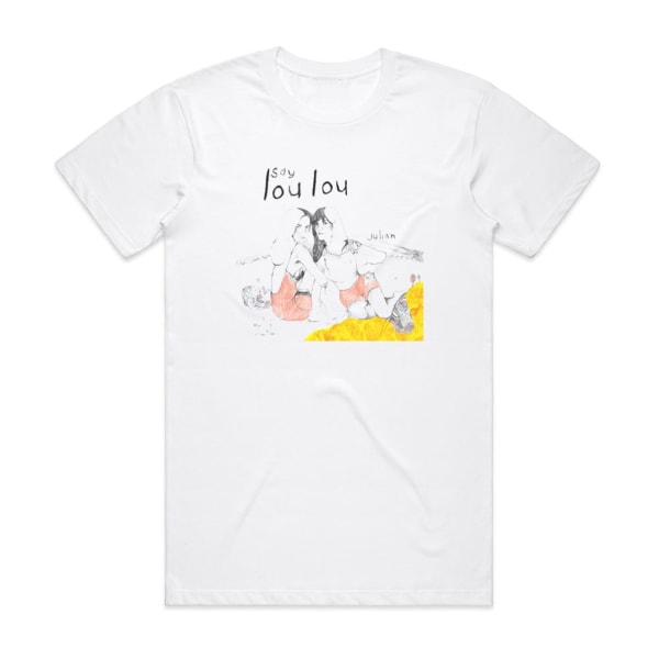 Say Lou Lou Julian Remixes Album Cover T-shirt Vit XL