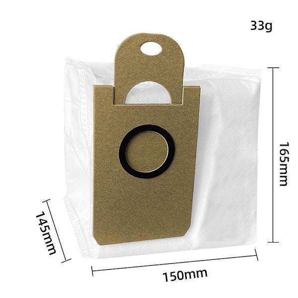 9 pakker egnet for M7pro/max/m8pro robotstøvsuger V980 støvoppsamling søppelpose tilbehør