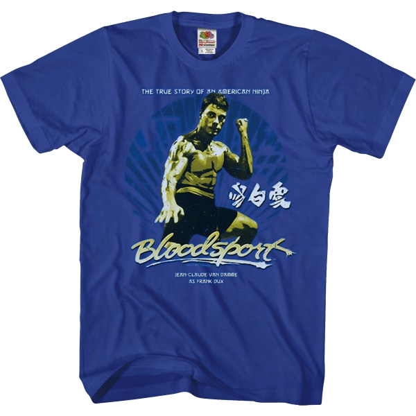 American Ninja Bloodsport T-skjorte M