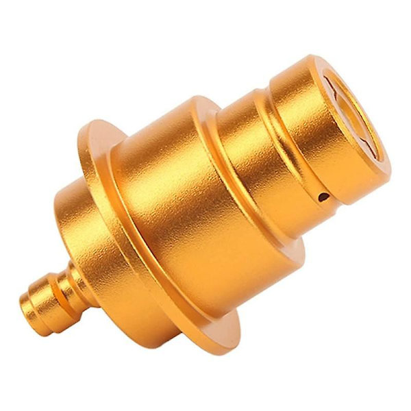 Hållbar Soda Stream Adapter i Aluminiumlegering för Soda Maker CO2-burk Direktanslutning Slang (Guld)