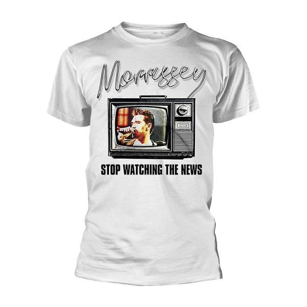 Morrissey Stop Watching The News T-shirt M