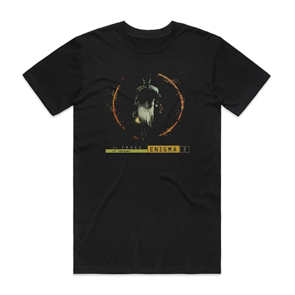 Enigma The Cross Of Changes 1 Album Cover T-Shirt Sort M