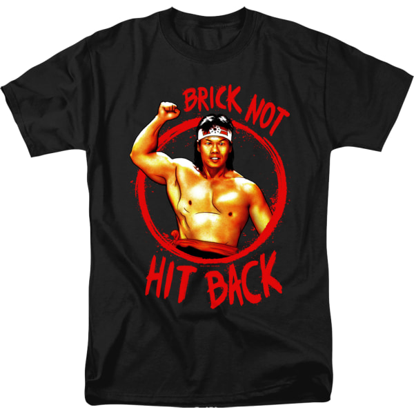 Brick Not Hit Back Bloodsport T-paita XL