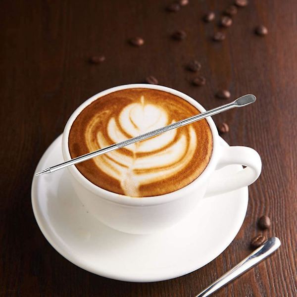 7-delars Rengöringsborste Set, Verktygsborste för Rengöring av Kaffebryggare, Kaffekvarn etc.