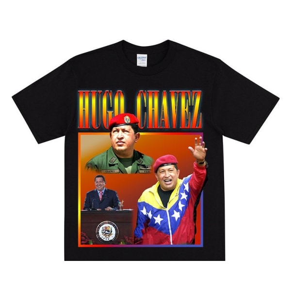 HUGO CHAVEZ Hyldest T-shirt Black XL